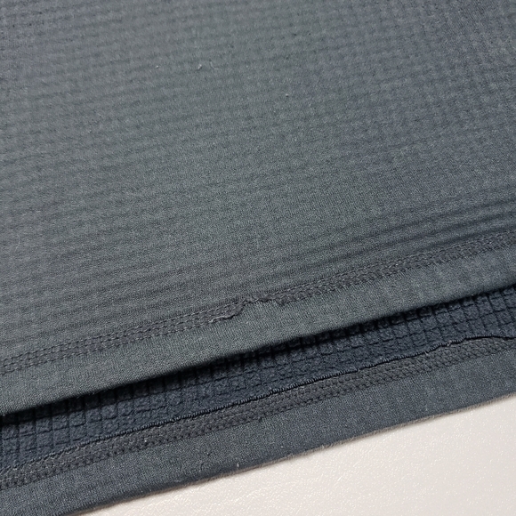 Mens ASICS dark gray quarter zip sweater size 2XLT - Picture 9 of 10